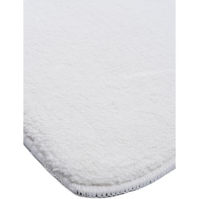 Multi-Decor Teddy dywanik łazienkowy 80x50 cm prostokątny biały 508351