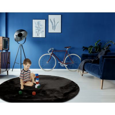 Multi-Decor Bellarossa dywanik łazienkowy 80 cm czarny 503360