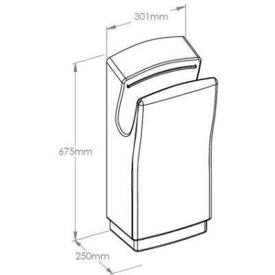 Merida Eco Jet suszarka do rąk EJM373
