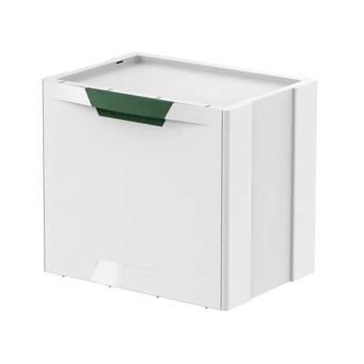 Meliconi Ecocubes kosz na śmieci 22 l biały/zielony 14109102172BA