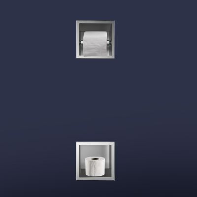 Oltens Grotta uchwyt na papier toaletowy stal 81113100