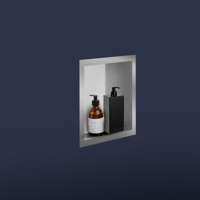 Oltens Grotta półka wnękowa 30 cm stal 97000100