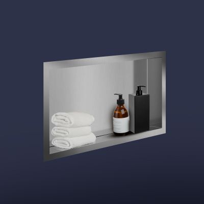 Oltens Grotta półka wnękowa 60 cm stal 97001100