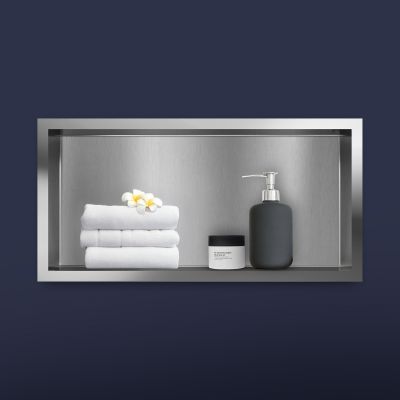 Oltens Grotta półka wnękowa 60 cm stal 97001100