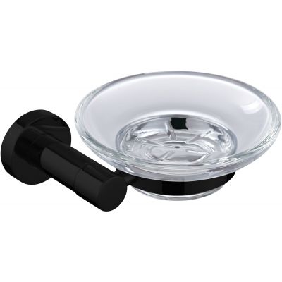 Omnires Modern Project mydelniczka ścienna czarny mat MP60420BL