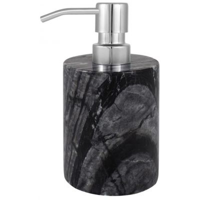 Q-Bath Pure Natural dozownik do mydła 150 ml stojący czarny marmur AWD02341524