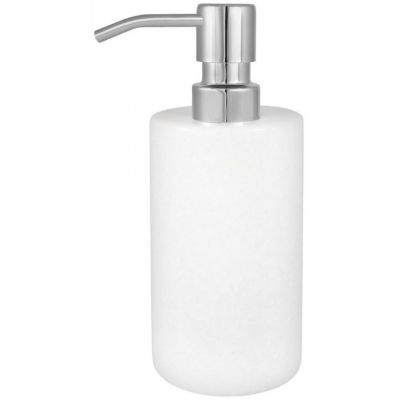 Q-Bath Pure Natural dozownik do mydła 150 ml stojący biały marmur AWD02341529