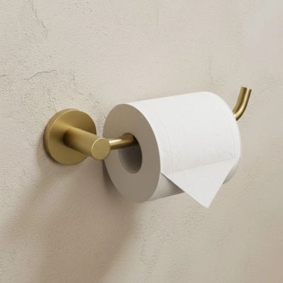 Rea Leo uchwyt na papier toaletowy złoty szczotkowany REA-88065
