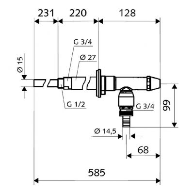 Schell Polar II zawór ogrodowy 039960399