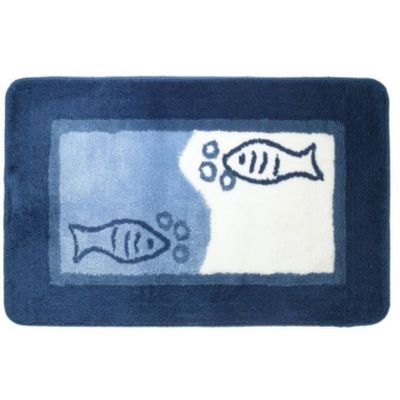 Sealskin Marina dywanik łazienkowy 55x85 cm niebieski 292294424