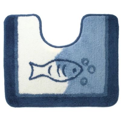 Sealskin Marina dywanik łazienkowy z wycięciem pod WC 55x45 cm niebieski 292295024