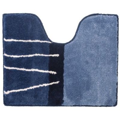 Sealskin Matches dywanik łazienkowy z wycięciem pod WC 55x45 cm niebieski 293305021
