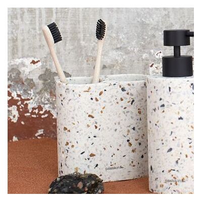 Sealskin Blend kubek na szczoteczki stojący Terrazzo 800034