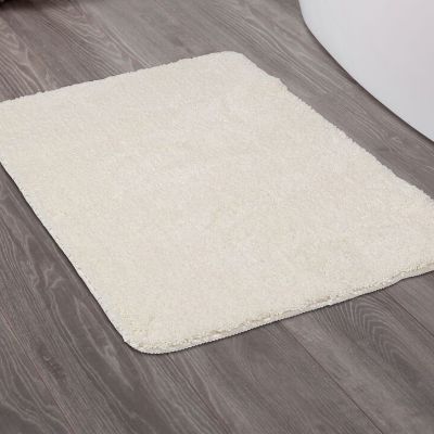 Sealskin Angora dywanik łazienkowy 60x90 cm poliester zimny biały 800120