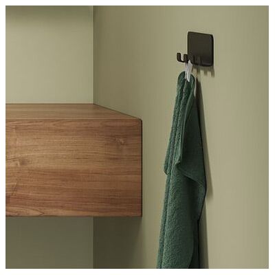 Tiger Colar wieszak na ręcznik poczwórny czarny 13147.3.07.46