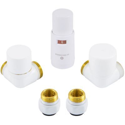 Schlosser Elegant Mini zestaw termostatyczny biały 603400061