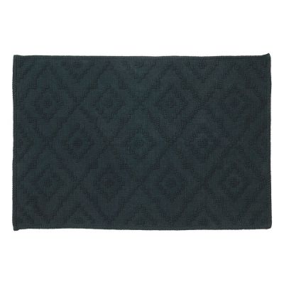 Sealskin Aztec dywanik łazienkowy 60x90 cm prostokątny bawełniany ciemny zielony 800096