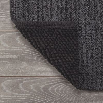 Sealskin Delhi dywanik łazienkowy 60x90 cm bawełna ciemny szary 800109