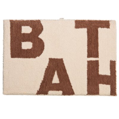 Sealskin Littera dywanik łazienkowy 60x90 cm ivoor 294013610