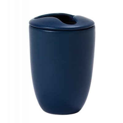 Kubek na szczoteczki do zębów ceramiczny granatowy Sealskin Nagoya 361710324