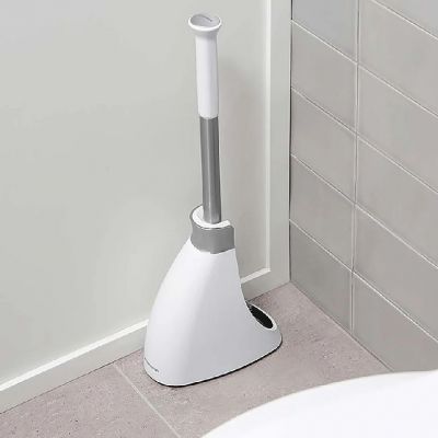 Simple Human szczotka toaletowa stojąca biała BT1083