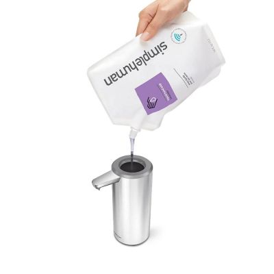 Simple Human dozownik do mydła 266 ml stal szczotkowana ST1082