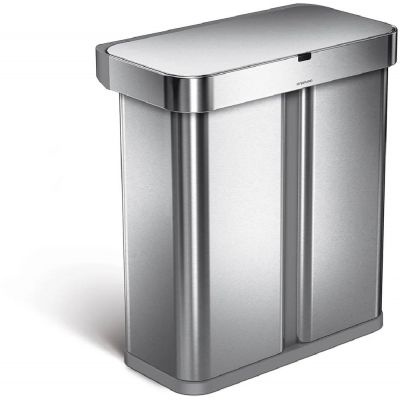 Simple Human sortownik na odpady 58 l stal ST2036
