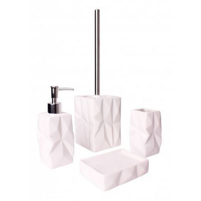 Splendid Origami dozownik do mydła 300 ml stojący kremowy LA-ORIGAM-DOZOWN-KRE