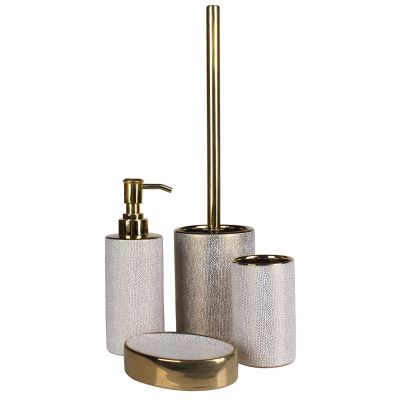 Splendid Snake mydelniczka stojąca złota LA-SNAKE-MYDELN-BIA