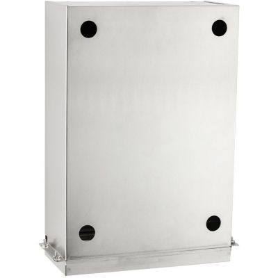 Merida pojemnik na ręczniki pojedyncze wnękowy stal mat AWM001