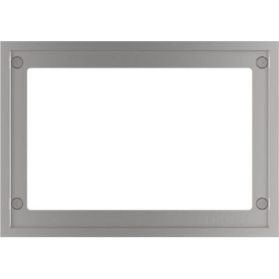 Tece ramka maskująca chrom szczotkowany 9240643