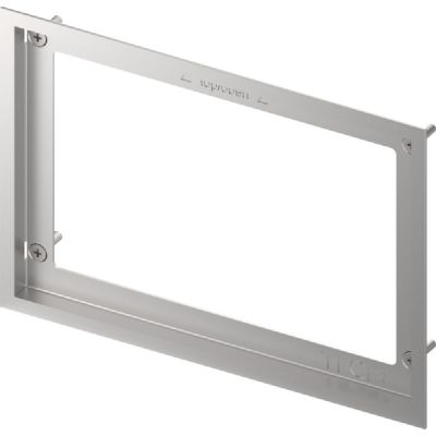 Tece ramka maskująca chrom szczotkowany 9240643