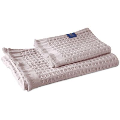 Texpol Soft Wafel ręcznik 160x80 cm i 80x50 cm komplet 2 szt bambusowy różowy 26671