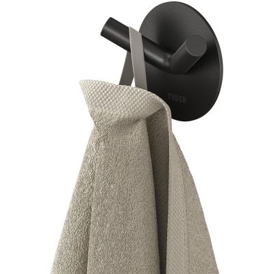 Tiger Butterfly wieszak na ręcznik haczyk czarny mat 800741