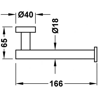 Tres Accesorios uchwyt na papier toaletowy złoty 16123606OR