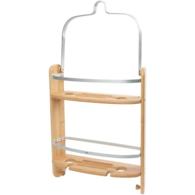 Umbra Aquala półka prysznicowa podwójna wisząca naturalna brązowa 1005787-390