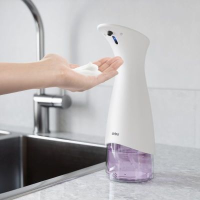 Umbra Otto dozownik do mydła elektroniczny automatyczny 280 ml stojący biały/przezroczysty 1015531-660