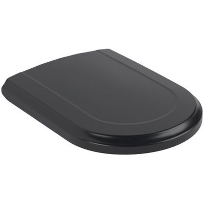 Villeroy & Boch Hommage deska sedesowa wolnoopadająca czarna 8809S1R7