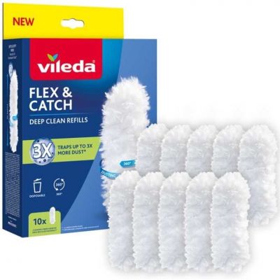 Vileda Flex&Catch wkłady do miotełki do kurzu 10 sztuk 177662