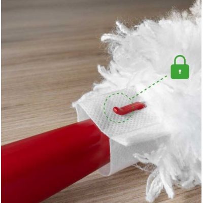 Vileda Flex&Catch miotełka do kurzu z krótką rączką + 2 wkłady 179432