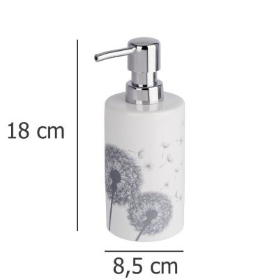 Wenko Astera dozownik do mydła 360 ml stojący biały 22832800