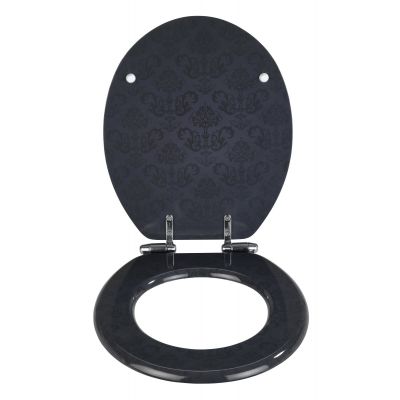 Wenko Bellevue deska sedesowa wolnoopadająca wzór/antracytowy 22977100