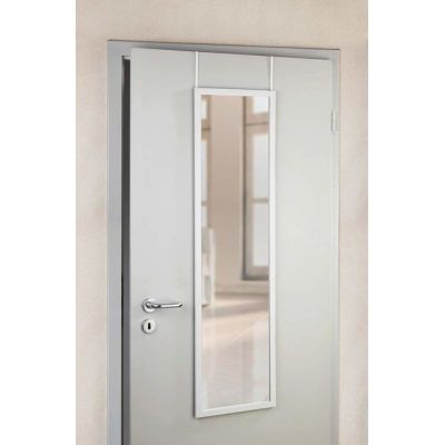 Wenko Arcadia lustro 120x30 cm zawieszane na drzwi biały 23746100
