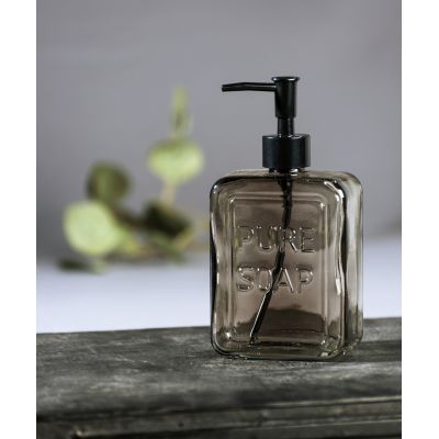 Wenko Pure dozownik do mydła 550 ml szary 24713100