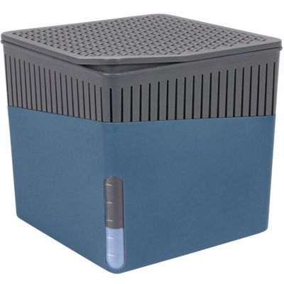 Wenko Cube pochłaniacz wilgoci z wkładem niebieski/szary 50223100