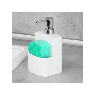 Wenko Festival dozownik do płynu 380 ml stojący 2w1 biały 3620115100