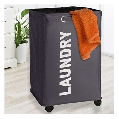 Wenko Quadro kosz na pranie 79 l antracytowy 3450112100