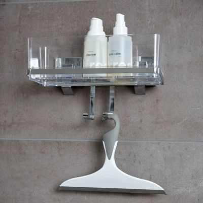 Wenko VL Quadro półka łazienkowa 38 cm przezroczysty 22685100