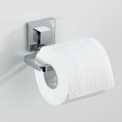 Wenko VL Quadro uchwyt na papier toaletowy srebrny 22687100