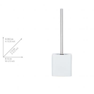 Wenko Hexa szczotka toaletowa stojąca biała 23236100